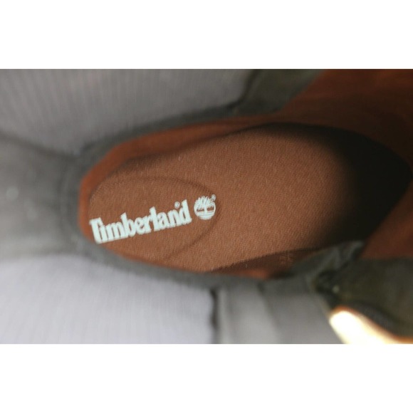 NWOT Timberland Boots Women 9.5 Brown Leather Malynn Waterproof Tall Shoes - Picture 9 of 10